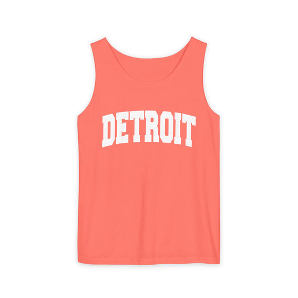 Detroit, Michigan Tank Top Unisex | Comfort Colors - 100% Cotton