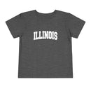 Illinois Toddler Graphic Tee - Kids Illinois Vacation T-Shirt-4