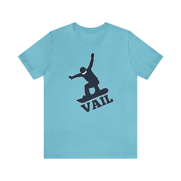 Vail, Colorado T-Shirt - Snowboard Unisex Vail Shirt