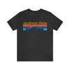 Jackson Hole, Wyoming Shirt - Mountain Sunset Unisex Jackson Hole T-Shirt
