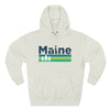 Premium Maine Hoodie - Retro Unisex Sweatshirt