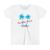 Manhattan Beach, California Youth Shirt - Retro Palm Tree Manhattan Beach Kid's T-Shirt