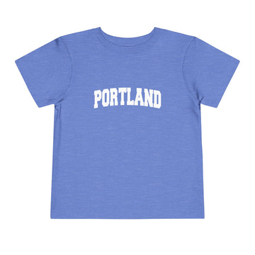 Portland, Oregon Toddler Graphic Tee - Kids Portland Vacation Shirt - 0