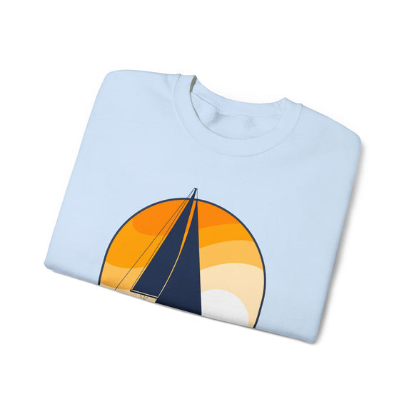 Tampa, Florida Sweatshirt - Sailboat Tampa Crewneck Sweatshirt