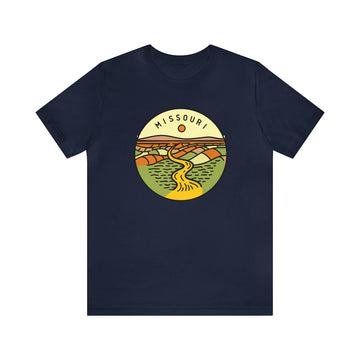 Buy navy Missouri T-Shirt - Unisex Missouri Shirt