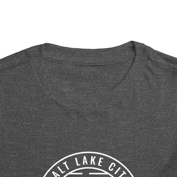 Salt Lake City, Utah Toddler T-Shirt - Retro Mountain Toddler Salt Lake City Shirt