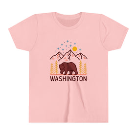 Washington Youth T-Shirt - Unisex Kids Washington Shirt