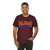 Ski Bum T-Shirt - Mountain Sunset Unisex Ski Bum Shirt