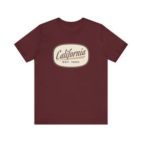 California T-Shirt - Retro Unisex California Shirt