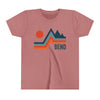 Bend, Oregon Youth Shirt - Retro Mountain Bend Kid's T-Shirt