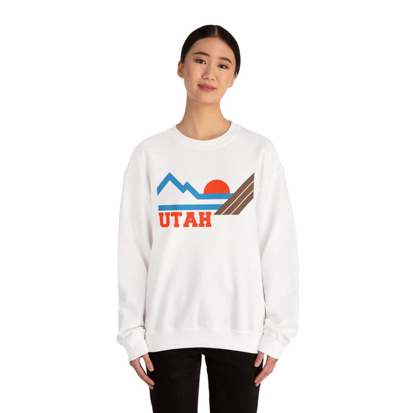 Utah Sweatshirt - Mountain Utah Crewneck Sweatshirt