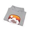 Alta, Utah Hoodie - Retro Ombre Unisex Alta Hoodie Sweatshirt