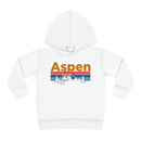 Aspen Toddler Hoodie - Retro Mountain Sun Unisex Aspen Toddler Sweatshirt-1