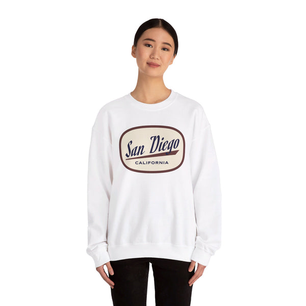 San Diego, California Sweatshirt - Unisex Retro Crewneck San Diego Sweatshirt