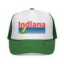 Indiana Retro Corn and Farm Trucker Hat-3