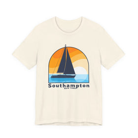 Southampton, New York T Shirt - Sailboat Tee - 0