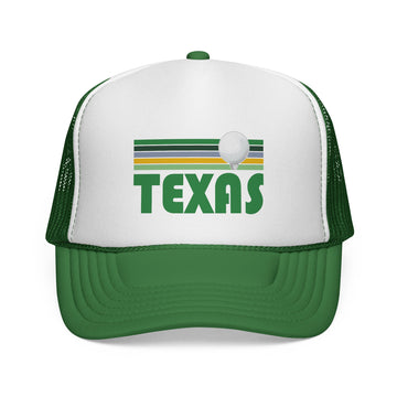 Texas Retro Golf Trucker Hat - 0