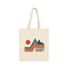 Banff, Canada Cotton Canvas Banff Tote Bag