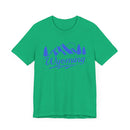 Wyoming T-Shirt - Retro Mountain Unisex Wyoming Shirt-12