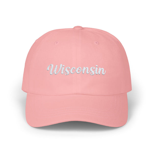 Wisconsin Dad Hat - Embroidered Wisconsin Classic Dad Cap