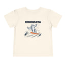 Minnesota Yeti Snowboard Toddler Tee-1