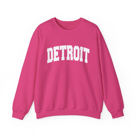 Buy heliconia Detroit, Michigan Sweatshirt - Unisex Graphic Crewneck