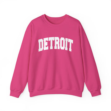 Buy heliconia Detroit, Michigan Sweatshirt - Unisex Graphic Crewneck