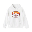 Alta, Utah Hoodie - Retro Ombre Unisex Alta Hoodie Sweatshirt-4