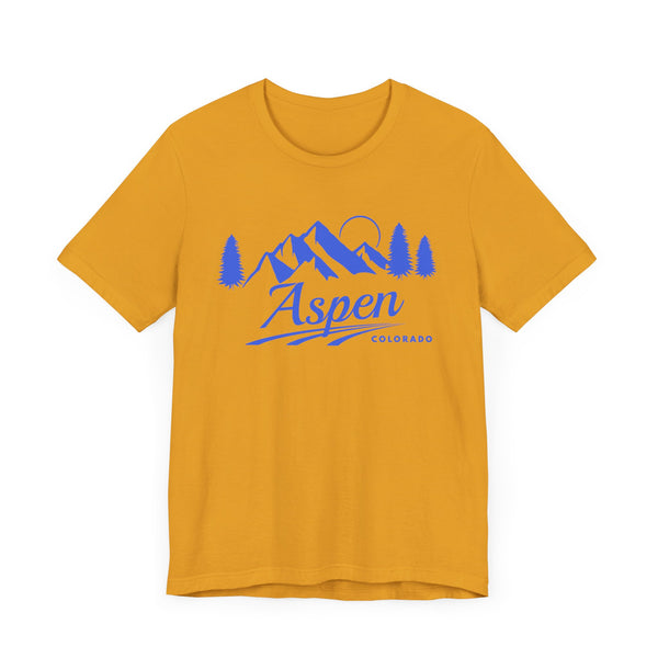 Aspen, Colorado T-Shirt - Retro Mountain Unisex Aspen Shirt