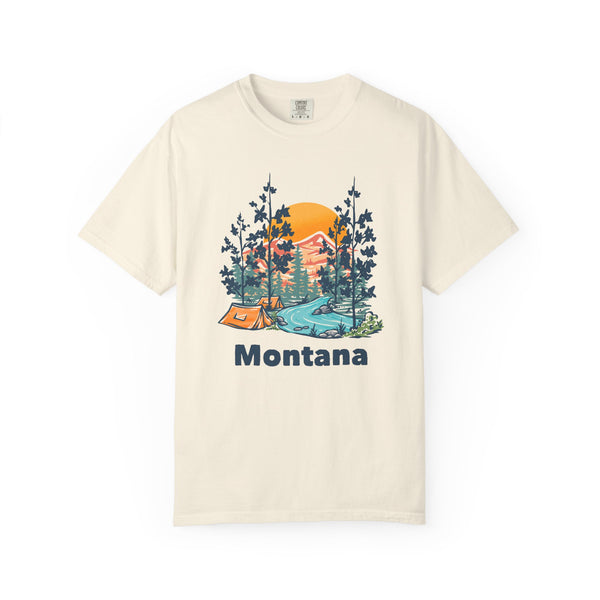 Montana Graphic Tee, Comfort Colors Retro Unisex T shirt