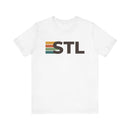 St. Louis, Missouri tee - STL t shirt retro stripes-2