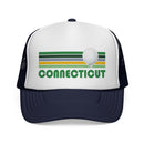 Connecticut Retro Golf Trucker Hat-5