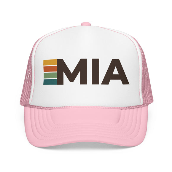 Miami, Florida Trucker Hat - MIA Abbr retro cap