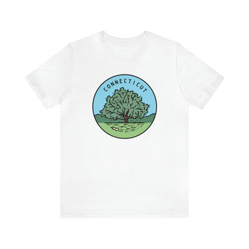 Buy white Connecticut T-Shirt - Unisex Connecticut Shirt