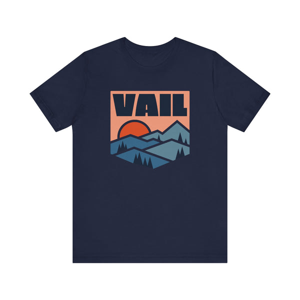 Vail, Colorado T Shirt - Retro Graphic Tee