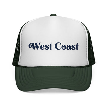 Buy dark-green West Coast Retro Trucker Hat