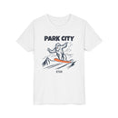 Park City, Utah Yeti Snowboard Youth Tee - Kids Skiing Shirt-2