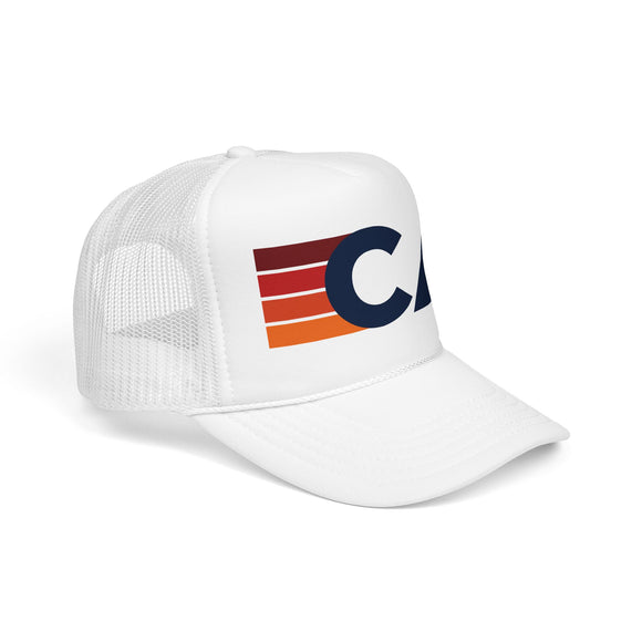 California Trucker Hat - CA Abbr retro cap