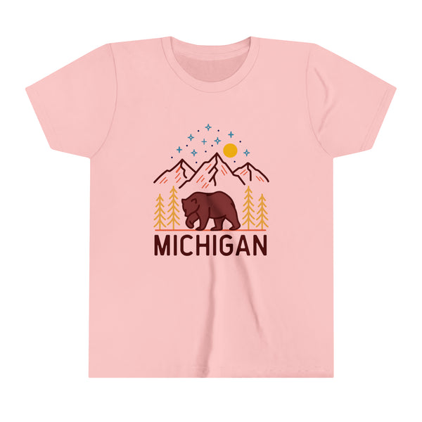 Michigan Youth T-Shirt - Unisex Kids Michigan Shirt