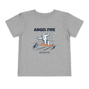 Angel Fire, New Mexico Yeti Snowboard Toddler Tee-4