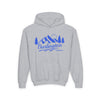 Retro Burlington, Vermont Youth Hoodie - Mountain Burlington, Vermont Kids Sweatshirt, Cute Burlington, Vermont Children's Pullover