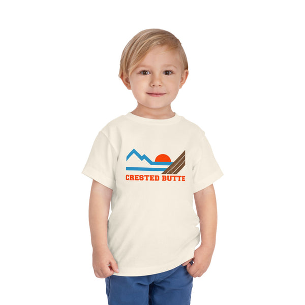 Crested Butte, Colorado Toddler Graphic Tee - Kids Crested Butte Shirt