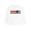 Breckenridge, Colorado Mountain Stripes Sweatshirt | Comfort Colors - 100% Cotton-3