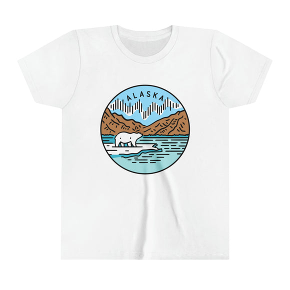 Alaska Youth T-Shirt - Unisex Kids Alaska Shirt