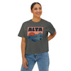 Alta, Utah Women's Boxy Graphic Tee - Slightly Cropped