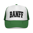 Banff, Canada Collegiate Style Trucker Hat-3