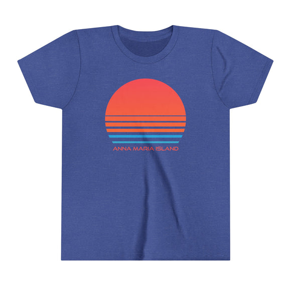 Anna Maria Island, Florida Youth Shirt - Retro 80s Anna Maria Island Kid's T-Shirt