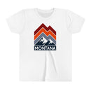 Montana Youth Shirt - Retro Mountain Montana Kid's T-Shirt-2