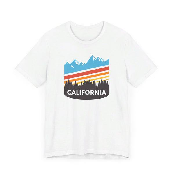 California T-Shirt - Retro Unisex California Shirt