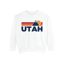 Utah Mountain Stripes Sweatshirt | Comfort Colors - 100% Cotton-3
